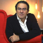 El escritor Juan Gabriel Vásquez, en Madrid.-DAVID CASTRO