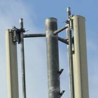 Una antena de telefonía móvil. / V.G.-