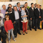 Los premiados y patrocinadores en la gala que tuvo lugar en la tarde de ayer. / U. S.-