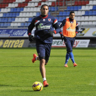 El delantero del Numancia, Braian Rodríguez.-VALENTÍN GUISANDE