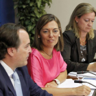 La consejera de Agricultura y Ganadería, Milagros Marcos, asiste a la sesión extraordinaria de la Conferencia Sectorial de Agricultura y Desarrollo Rural-Ical