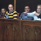 Concejales del PSOE y Elena Robredo (no adscrita) en el pleno-D.S.