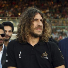 Carles Puyol en un evento en Pakistán.-EL PERIÓDICO