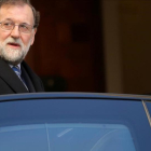 Mariano Rajoy, este miércoles en el Congreso.-JOSÉ LUIS ROCA