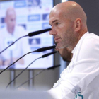 Zidane dice estar muy molesto y asegura que hay algo tras la sanción a Cristiano.-JAVIER LÓPEZ