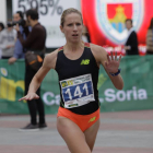 La atleta navarra afincada en Soria, Estela Navascués.-DIEGO MAYOR