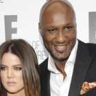 Lamar Odom (exjugador de Los Ángeles Lakers) junto a su exmujer Khloe Kardashian.-EVAN AGOSTINI
