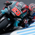 El joven francés Fabio Quartararo, de 20 años, ha demostrado hoy, en Japón, que puede ganar, por fin, en MotoGP.-ALEJANDRO CERESUELA