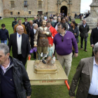 Celebración de la festividad de San Isidro en la ermita del Mirón de Soria.-A. MARTÍNEZ