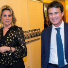 Manuel Valls, junto a Susana Gallardo, en el Liceu de Barcelona, en octubre pasado.-EFE / QUIQUE GARCÍA