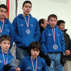 El equipo infantil del IES Politécnico que ganó el Regional-
