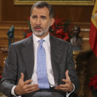 Felipe VI sobre Catalunya: El camino no puede llevar de nuevo al enfrentamiento y la exclusión.-EFE