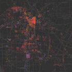 Este mapa interactivo muestra la ubicación de la población de personas sin hogar de Los Ángeles y muestra el dramático aumento de sintecho en la ciudad. En rojo se representa a las personas que viven en las calles, en verde, a aquellos que viven en tienda-LOS ÁNGELES TIMES