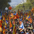 Esteladas en la Diada de Septiembre.-Albert Bertran
