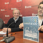 José Miguel Diez, Jesús Bárez y Paco Castro presentan el cartel. / Ú.S.-