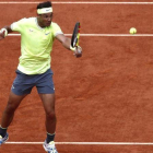 Rafa Nadal disputa la final de Roland Garros ante Dominic Thiem.-REUTERS /BENOIT TESSIER