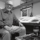 El artista estadounidense Will Eisner, padre de la novela gráfica.-