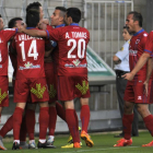 El Numancia quiere volver a celebrar una victoria un mes después.-Diego Mayor