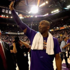 Kobe Bryant se despidió como una estrella.-AFP / EZRA SHAW