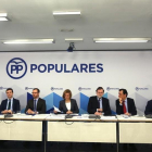 Reunión del Comité Ejecutivo Nacional del Partido Popular bajo la presidencia de Mariano Rajoy.-/ DAVID CASTRO