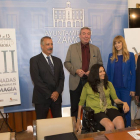 Presentación de las XXII Jornadas Internacionales de Magia- Participan la directora general de Políticas Culturales de la Junta, Mar Sancho; la concejala de Cultura, María Eugenia Cabezas; el diputado de Educación, Cultura, Emigración y Deportes, José Lui-Ical