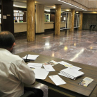 Patio de columnas del Ayuntamiento.-Valentín Guisande