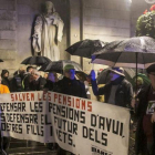 Manifestación de pensionistas en Barcelona.-JOAN PUIG