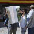 Turistas en Vinuesa en una imagen de archivo. HDS