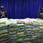 En enero del 2014 se incautó una tonelada de cocaína en Santo Domingo, que iba con destino a Barcelona.-Foto: ORLANDO BARRÍA