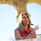 La presidenta de la Junta de Andalucía, Susana Díaz, en Medina Azahara (Córdoba)-RAFA ALCAIDE (EFE)