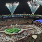 Brasil presentó al mundo sus Juegos en Maracaná con una fiesta espectacular.-FRANCOIS-XAVIER MARIT / AFP