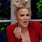 Khloe Kardashian, en su programa de televisión.-YOUTUBE / PAULY SHORE