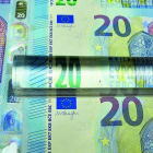 El nuevo billete de 20 euros.-