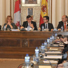 Pleno de la Diputación de esta mañana.-VALENTÍN GUISANDE
