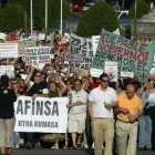Manifestación de afectados de Afinsa y Fórum Filatélico, en Madrid, en el 2006.-AGUSTÍN CATALÁN / ARCHIVO