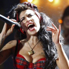 Amy Winehouse en su actuación en los Brit Awards en el 2008.-ALESSIA PIERDOMENICO