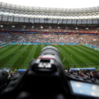 Cámara en el estadio Luzhniki de Moscú, donde se celebró la final del Mundial de fútbol el pasado verano.-CHRISTIAN HARTMANN (REUTERS)