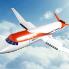 Imagen virtual del avión eléctrico de Easyjet.-EL PERIÓDICO