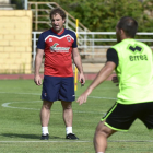 El entrenador del Numancia, Jagoba Arrasate.-VALENTÍN GUISANDE