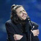 Salvador Sobral, durante su actuación en Portugal.-REUTERS