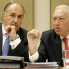 José Ignacio Landaluce, en una comparecencia junto al exministro José Manuel García Margallo en el Congreso en el 2013.-JOSE LUIS ROCA