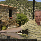 Richard Vaughan durante su estancia en Valdelavilla. / VALENTÍN GUISANDE-