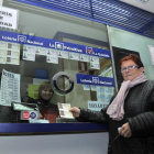 Soria se sitúa a la cabeza de España en consignación de lotería por habitante para Navidad.-Valentín Guisande