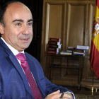 Rafael Carnicero, presidente de la Audiencia Provincial de Soria. / VALENTÍN GUISANDE-
