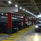Interior del parking de Mariano Granados y el Espolón.-ÁLVARO MARTÍNEZ