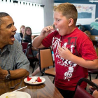 Una fotografía de entre la colección de favoritas de Pete Souza el fotógrafo oficial de la Casa Blanca.-PETE SOUZA