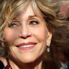 Jane Fonda sonrie a su llegada al 68º Festival de Cine de Cannes  en Francia, el 20 de mayo de 2015.-/ SEBASTIEN NOGIER