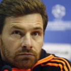André Villas-Boas, en una rueda de prensa previa a un partido de Champions League-TONY GENTILE