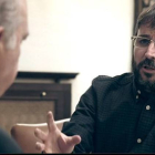 Jorge Fernández Díaz con Jordi Évole.-Foto: SALVADOS