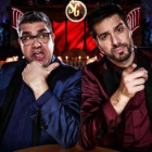 Florentino Fernández y Dani Martínez, en 'Sopa de gansos'.-Foto: MEDIASET / ROBERTO GARVER